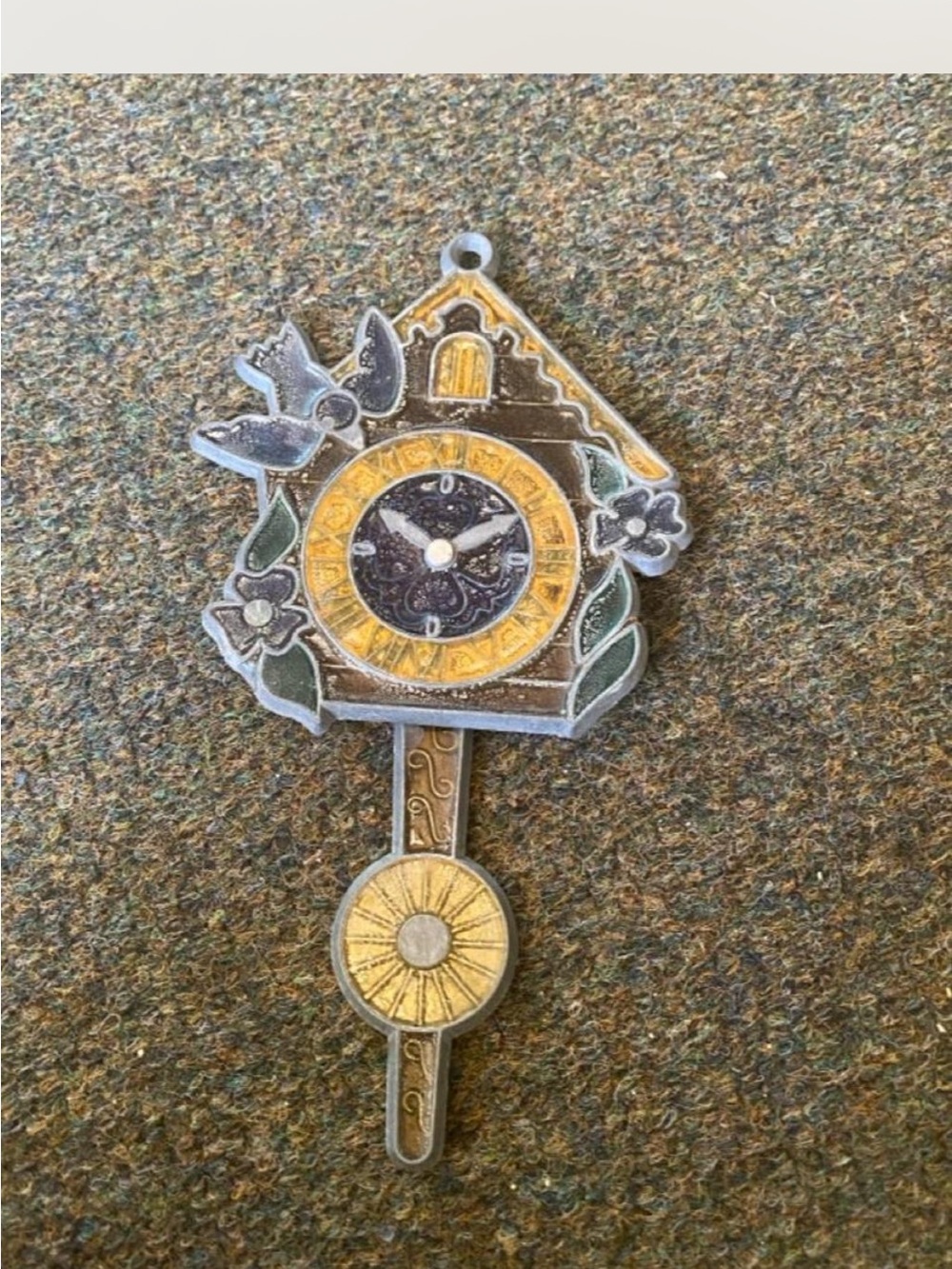 Decorative Cuckoo Clock Sun Catcher